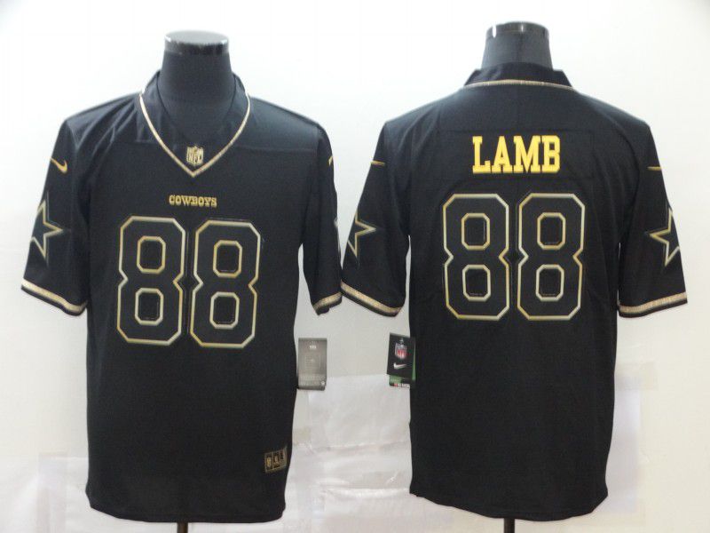 Men Dallas Cowboys #88 Lamb Black Nike Vapor Untouchable Stitched Limited NFL Jerseys->customized mlb jersey->Custom Jersey